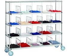 20 Compartment Pidgeon Hole Unit on Castors